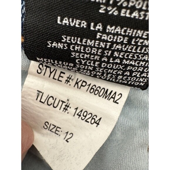 Kut from the Kloth Jeans sz 26 Ana High Rise Fab Ab Flare‎ Inseam 27 raw hem - Picture 7 of 7